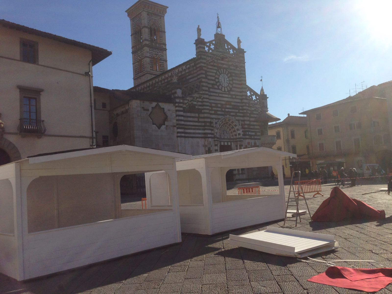 Lavori in piazza duomo